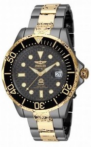 Invicta Japanese Quartz Black Watch #15846 (Men Watch)