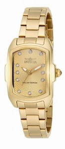 Invicta Quartz Champagne Watch #15849 (Women Watch)