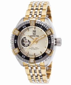 Invicta Champagne Dial Stainless Steel Band Watch #15887BWB (Women Watch)