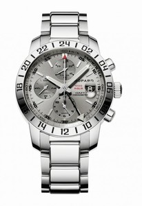 Chopard Mille Miglia Automatic Chronograph Date GMT Stainless Steel Watch# 158992-3005 (Men Watch)