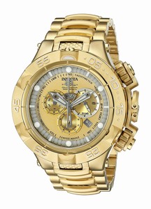 Invicta Gold And Silver Quartz Watch #15919 (Men Watch)