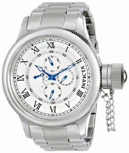 Invicta Japanese Quartz Silver Watch #15930 (Men Watch)