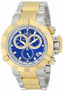 Invicta Swiss Quartz Blue Watch #15946 (Men Watch)