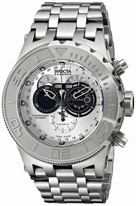 Invicta Silver Dial Stainless Steel Watch #15962 (Men Watch)