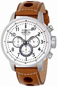 Invicta Japanese Quartz White Watch #16009 (Men Watch)