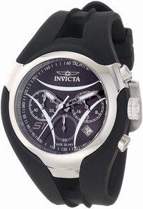 Invicta Black And Silver-tone Quartz Watch #1606 (Men Watch)