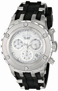 Invicta Subaqua Quartz Chronograph Date Black Polyurethane Watch # 16086 (Women Watch)