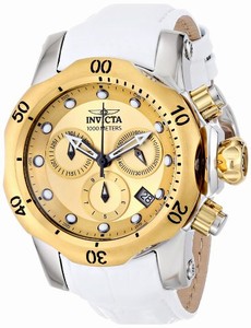 Invicta Swiss Quartz Gold Watch #16090 (Women Watch)