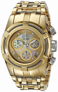 Invicta Gold Quartz Watch #16110 (Women Watch)