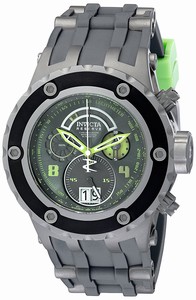 Invicta Subaqua Quartz Chronograph Grey Silicone Watch # 16254 (Men Watch)
