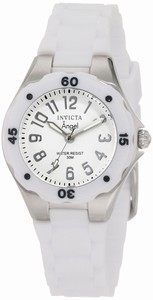 Invicta White Quartz Watch #1626 (Women Watch)