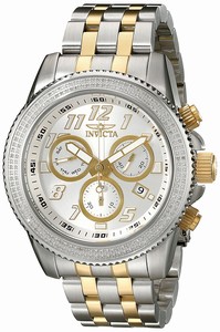 Invicta Silver Dial Stainless Steel Band Watch #16261 (Men Watch)