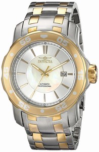 Invicta White Dial Second-hand Watch #16272 (Men Watch)