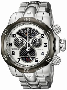 Invicta Silver Dial Stainless Steel Band Watch #16309 (Men Watch)