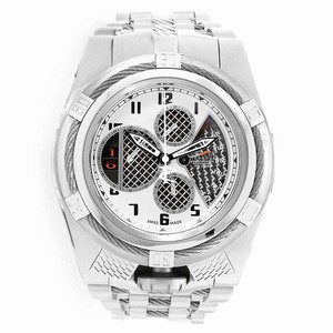 Invicta Silver Dial Stainless Steel Band Watch #16318 (Men Watch)