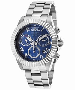 Invicta Swiss Quartz Blue Watch #16344 (Men Watch)