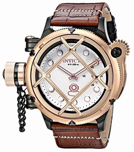 Invicta Russian Diver Mechanical Hand Wind Brown Leather Watch # 16361 (Men Watch)