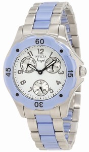 Invicta White Quartz Watch #1652 (Women Watch)