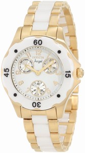 Invicta White Dial Ceramic Band Watch #1655 (Women Watch)