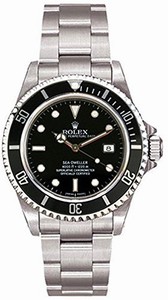 Rolex Swiss automatic Dial color Black Watch # 16600 (Men Watch)
