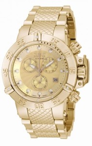 Invicta Gold Quartz Watch #16699 (Men Watch)