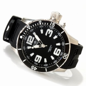 Invicta Swiss Quartz Black Watch #1670 (Men Watch)