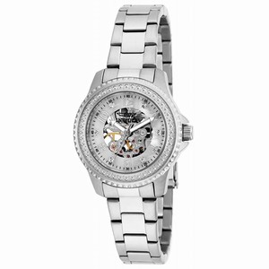 Invicta White (skeletal Center) Automatic Watch #16701 (Women Watch)