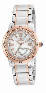 Invicta Mother Of Pearl Quartz Watch #16708 (Women Watch)