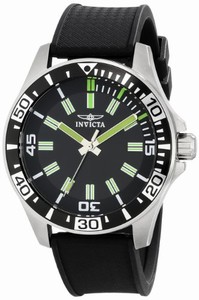 Invicta Japanese Quartz Black Watch #16732 (Men Watch)