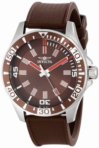 Invicta Japanese Quartz Brown Watch #16735 (Men Watch)