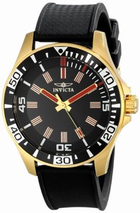 Invicta Japanese Quartz Black Watch #16747 (Men Watch)