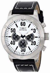 Invicta Japanese Quartz White Watch #16752 (Men Watch)