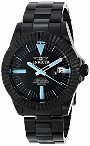 Invicta Black Dial Stainless Steel Band Watch #16848 (Men Watch)