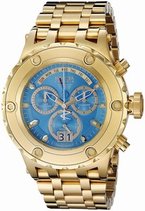 Invicta Blue Dial Stainless Steel Band Watch #16884 (Men Watch)