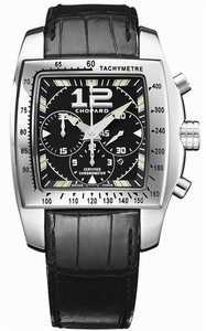Chopard Automatic Movement Dial Color Black Watch #168961-3001 (Men Watch)