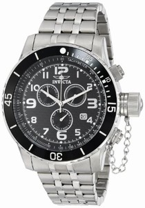 Invicta Swiss Quartz/Swiss Quartz Movement Carbon fiber Watch #16934 (Men Watch)