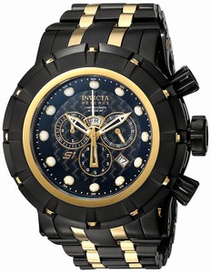 Invicta Black Dial Stainless Steel Band Watch #16950 (Men Watch)