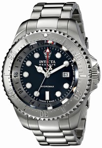 Invicta Black Dial Stainless Steel Band Watch #16957 (Men Watch)