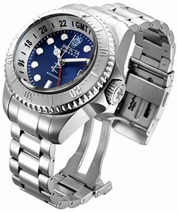 Invicta Blue Dial Stainless Steel Band Watch #16959 (Men Watch)