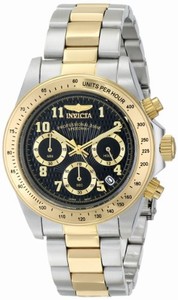 Invicta Japanese Quartz Black Watch #17027 (Men Watch)