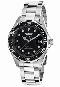 Invicta Pro Diver Automatic Analog Black Dial Stainless Steel Watch # 17039 (Men Watch)