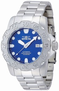 Invicta Blue Dial Stainless Steel Band Watch #17087 (Men Watch)