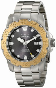 Invicta Grey Dial Stainless Steel Band Watch #17089 (Men Watch)