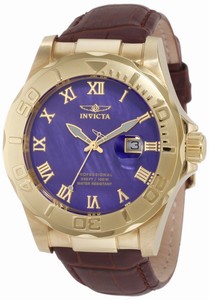 Invicta Swiss Quartz Gold Tone Watch #1711 (Men Watch)