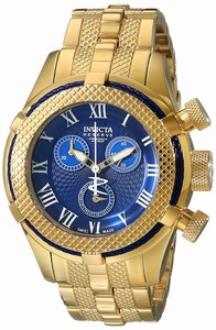 Invicta Blue Dial Stainless Steel Band Watch #17158 (Women Watch)