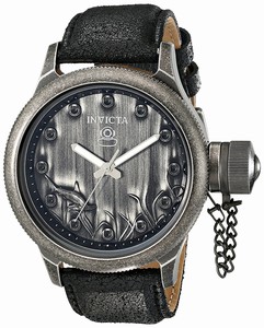 Invicta Matte Black Quartz Watch #17167 (Men Watch)