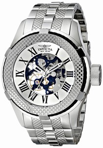 Invicta Black Dial Stainless Steel Band Watch #17178 (Men Watch)