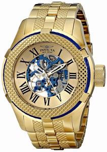 Invicta Blue Dial Stainless Steel Band Watch #17181 (Men Watch)