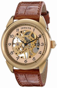 Invicta Gold Dial Stainless Steel Watch #17188SYB (Men Watch)