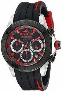 Invicta Black Dial Stainless Steel Band Watch #17190 (Men Watch)